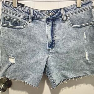 Denim Athletic Shorts